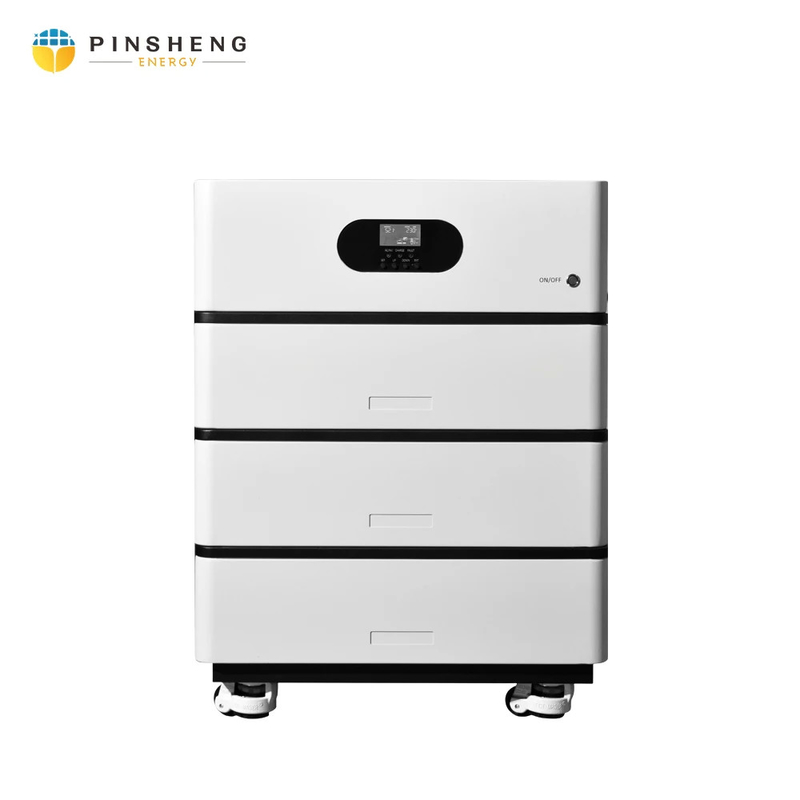 All In One Inverter híbrido Sistema de energia solar 10kw Armazenamento de energia doméstica Bateria de íons de lítio
