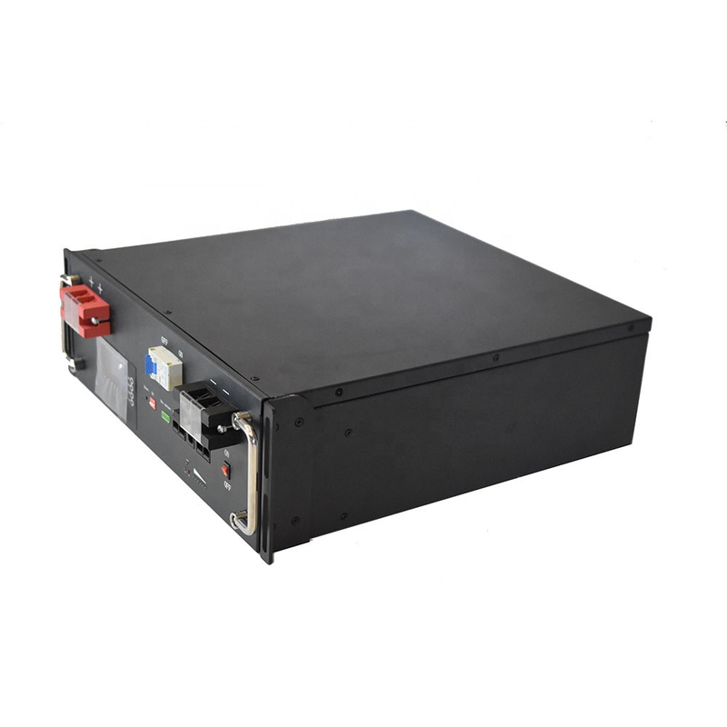 Montador de rack 48v 50ah 100ah 200ah Lifepo4 Bateria de armazenamento de energia solar 10kw lithuim Bateria solar para armazenamento de energia