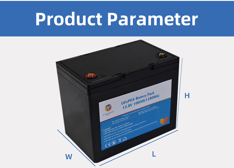 Baterias de lítio de baixa temperatura 12V Lifepo4 Bateria de 12V 100AH Baterias de lítio de baixa temperatura