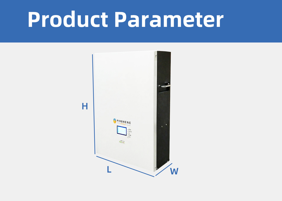 Pinsheng bateria de fosfato de ferro 10kwh baterias instaladas na parede lifepo4 48V 51.2V bateria solar de íons de lítio 200ah