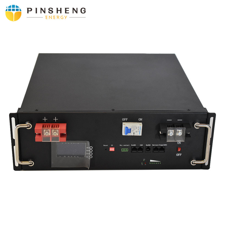 Novo sistema de armazenamento de energia solar inteligente BMS de ciclo profundo de energia bateria de lítio de 48v