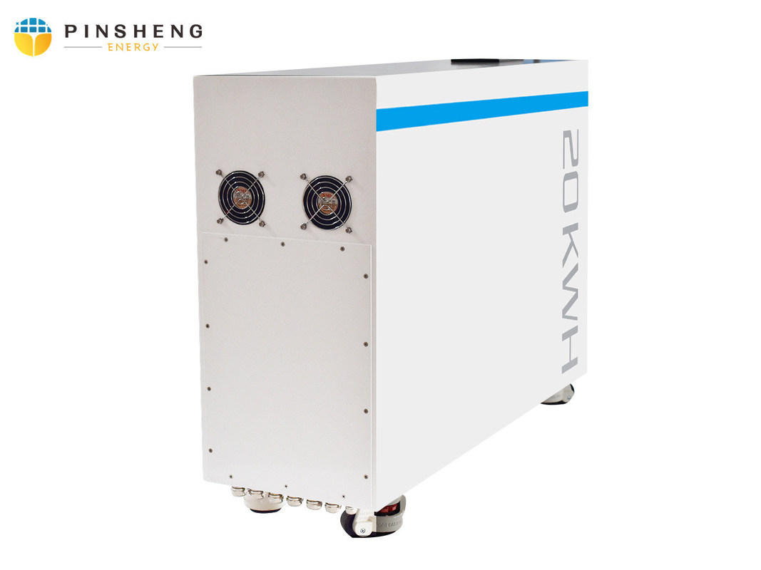 Sistema de armazenamento de energia doméstica de alta tensão montado no rack de parede 10kwh 20kwh com bateria bms e lcd lifepo4 48v