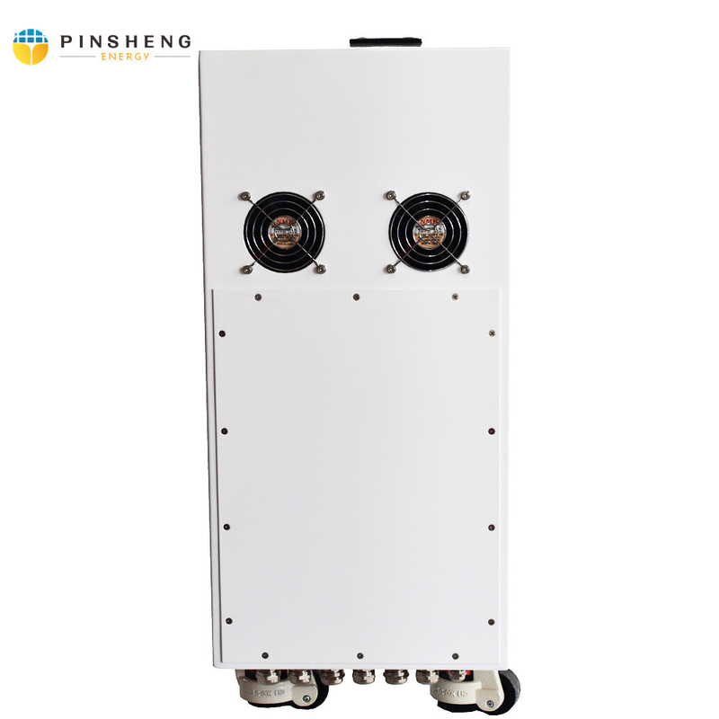 Sistema de armazenamento de energia doméstica de alta tensão montado no rack de parede 10kwh 20kwh com bateria bms e lcd lifepo4 48v