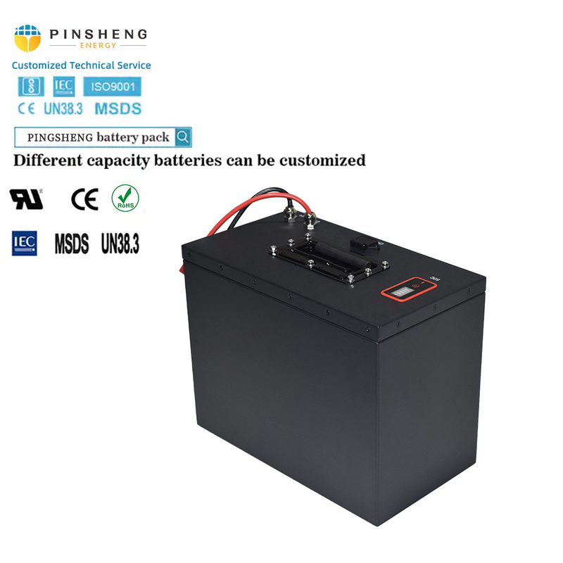 Bateria de lítio 72v50Ah motocicleta elétrica IFP célula intelecto sistema de gestão BMS célula de lítio bateria de íons de lítio