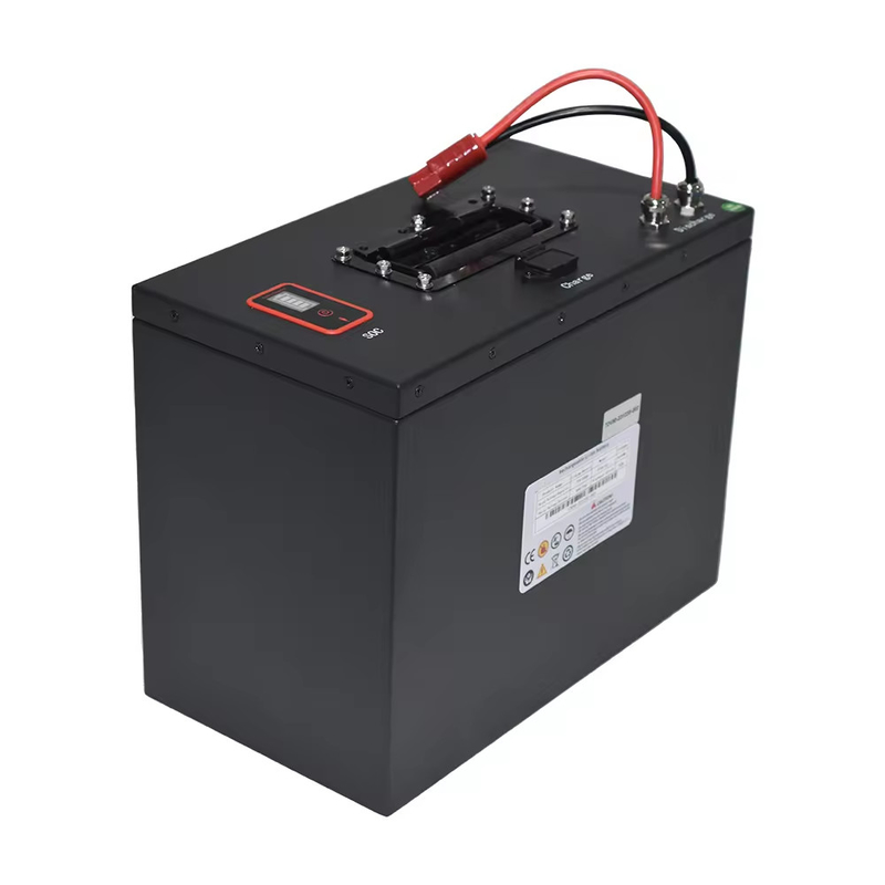 Bateria de lítio de motocicleta de alto desempenho 60V 72V 20AH 30AH 40AH 50AH Construída em 100A BMS para kit de ebike 3000w 72v