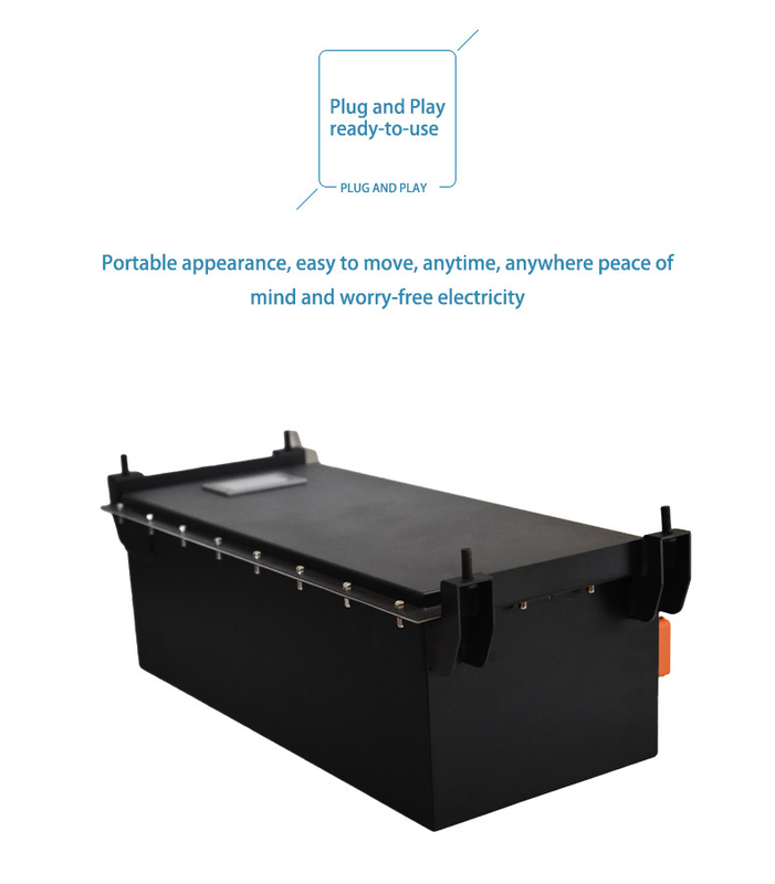 PINSHENG 48V 72V 96V 100Ah 200Ah 300AH Lifepo4 Lithium Ion Battery Pack para Ebikes e AGV