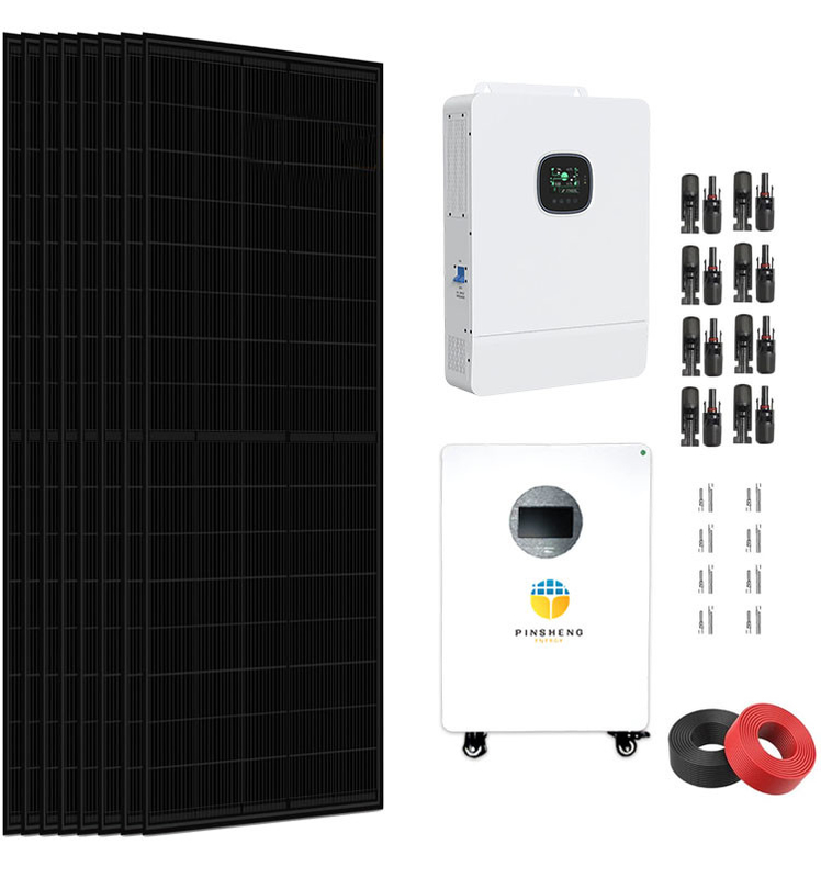 Fornecimento de fábrica Pinsheng 15kWh 48V 280Ah 300Ah Home LiFePO4 Bateria de lítio para armazenamento de energia doméstica