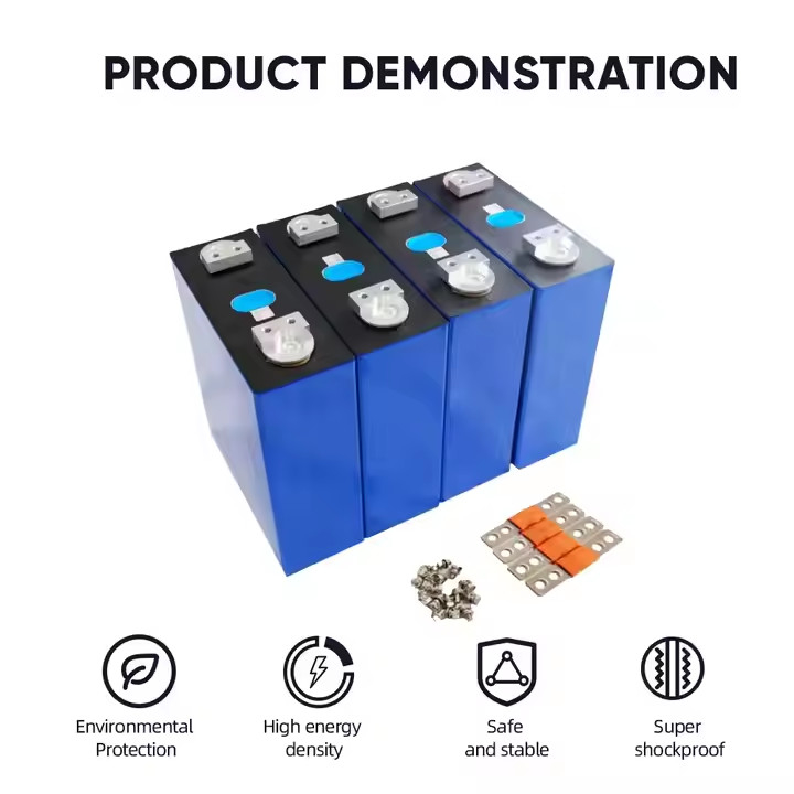 PINSHENG EU Stock 3.2V 280Ah 304Ah Lifepo4 Bateria de lítio Célula prismática com ciclo profundo para sistema de armazenamento de energia solar