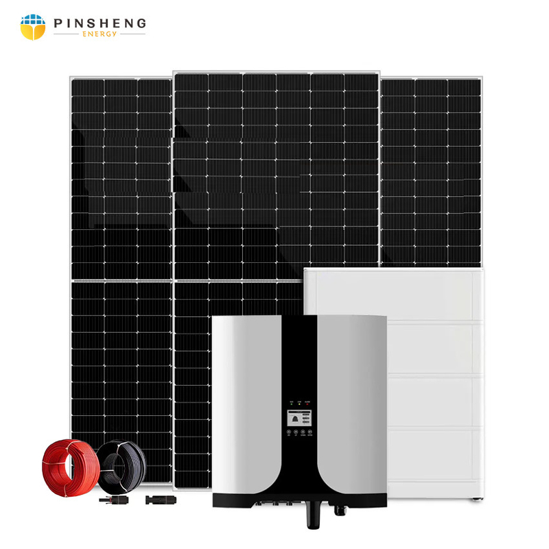 PINSHENG 12000BTU 18000BTU 24000BTU Climatizador híbrido AC/DC a energia solar para aquecimento e arrefecimento residencial
