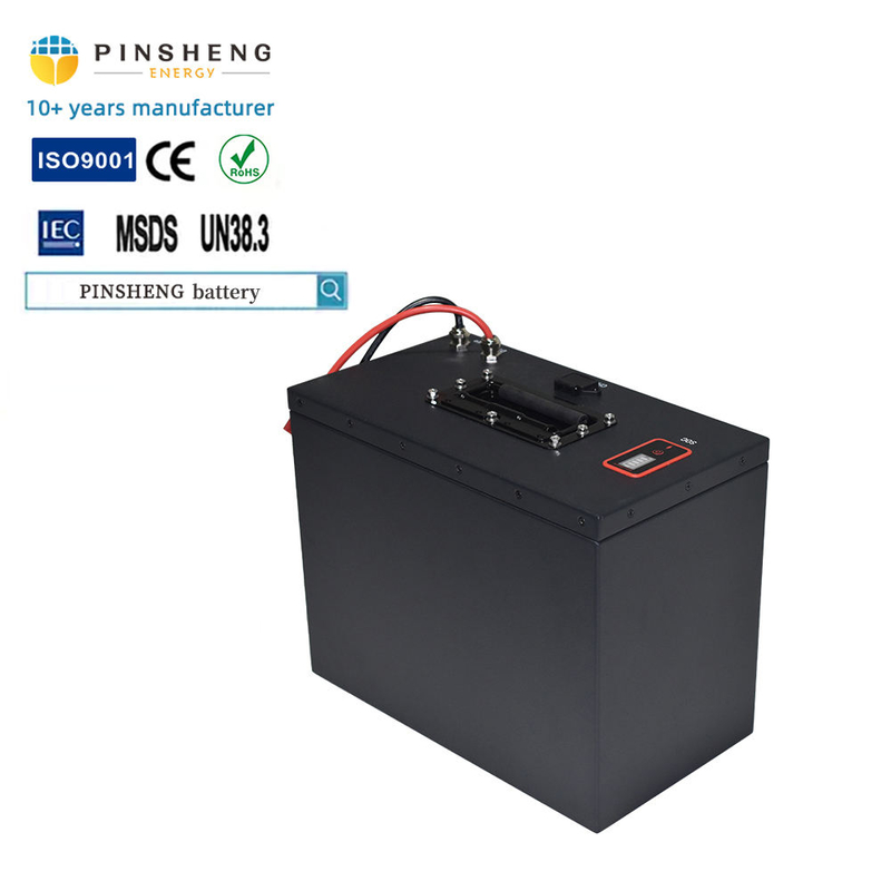 Bateria do sistema de energia solar de íon de lítio LiFePO4 PINSHENG ENERGY 12V 12,8V 100Ah 200Ah 300Ah Baterias solares portáteis