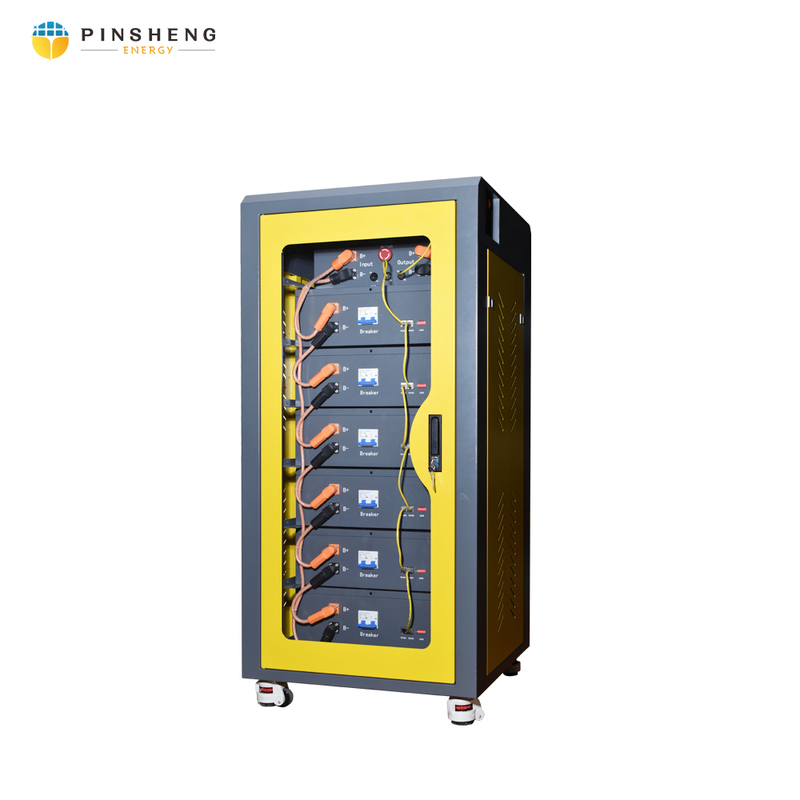 PINSHENG 50kW 100kW 100kWh Container de armazenamento de energia gabinete de bateria para sistemas de rede híbrida