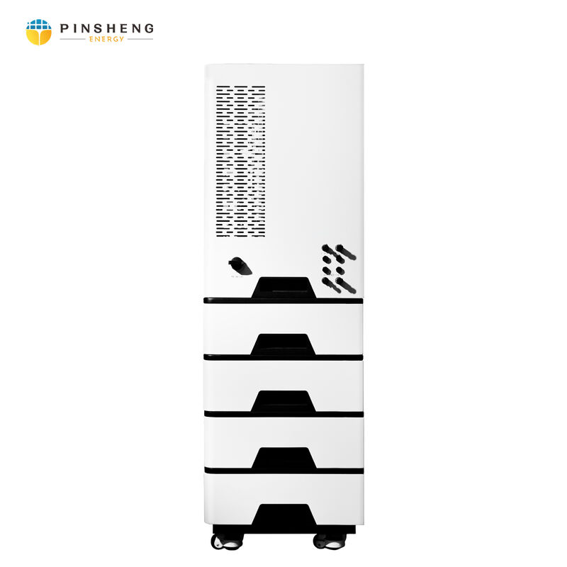 PINSHENG ENERGY Sistema Solar para Casa 5KWh 10KWh Sistema de Armazenamento de Energia Solar Multifunção ESS Gabinete para Villa, Fazenda, Escritório