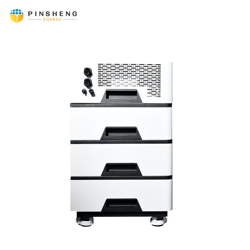 Kit Completo de Alta Eficiência 10KW 20KW Com Bluetooth Inversor Híbrido Sistema de Armazenamento de Energia Solar Bateria LiFePO4 de Ciclo Profundo