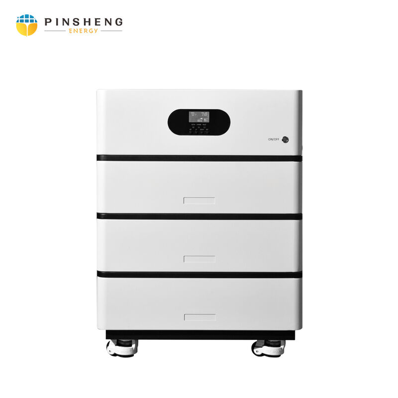 novo projeto fornecimento comercial 5kw 10kw kit completo com Bluetooth inverter híbrido sistema de armazenamento de energia solar 51.2V bateria de lítio