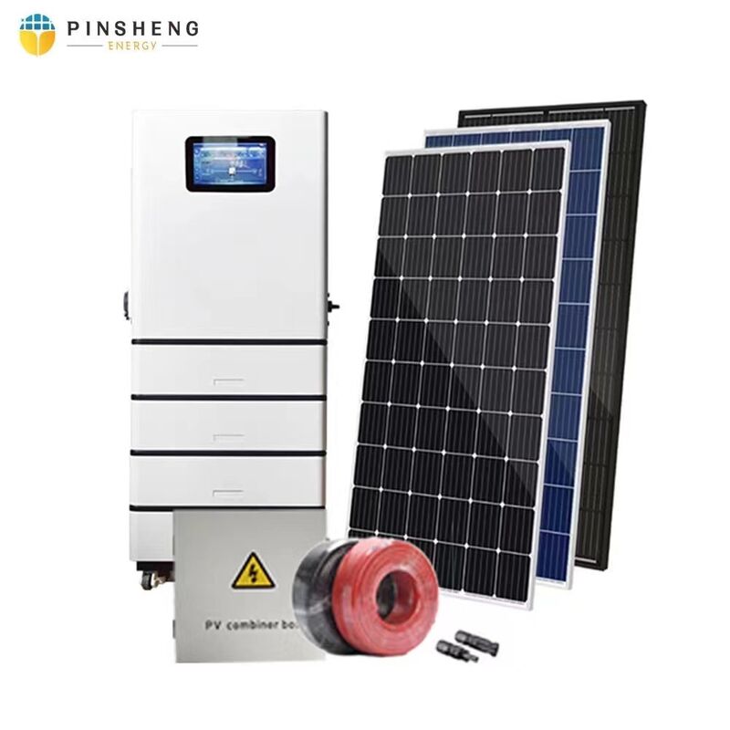 Residencial empilhável tudo em uma casa 10KWH 15KWH 20KWH 25KWH 30KWH Lifepo4 Sistema de armazenamento de energia por bateria