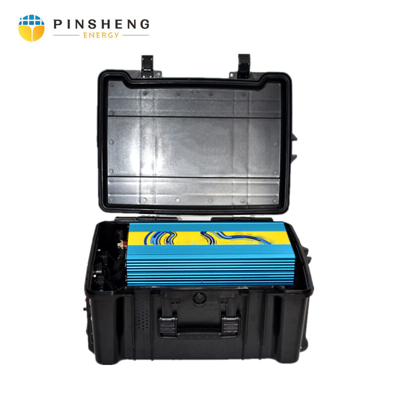 PINSHENG 3000W Com Solução de Energia Externa com Expansão de Bateria Sistema de Backup de Energia Estação de Energia Portátil Lifepo4