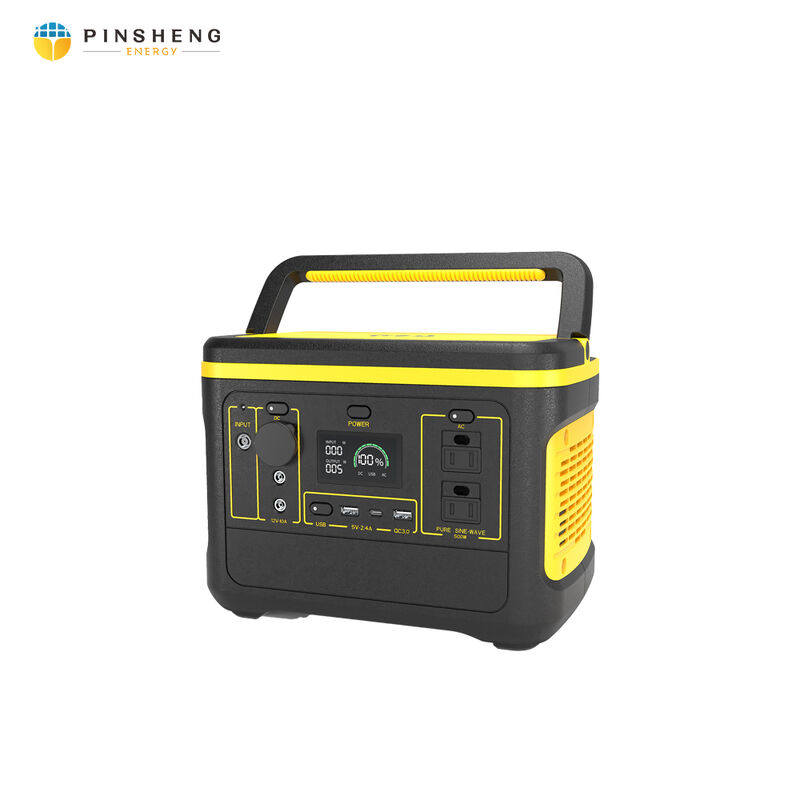 PINSHENG Hot Selling 864wh/1000w Bateria de iões de lítio recarregável China Gerador Solar Estação de Energia Portátil para Camping
