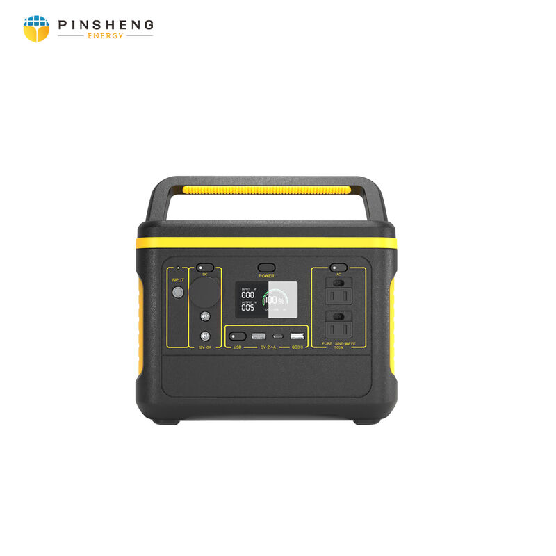 PINSHENG Hot Selling 864wh/1000w Bateria de iões de lítio recarregável China Gerador Solar Estação de Energia Portátil para Camping