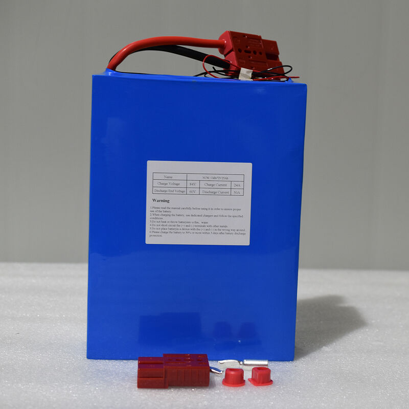 Bateria de Lítio-Ferro Fosfato Li-ion de Alta Capacidade e Ciclo Profundo para Bicicleta Elétrica e Scooter 72v 40ah 5000w