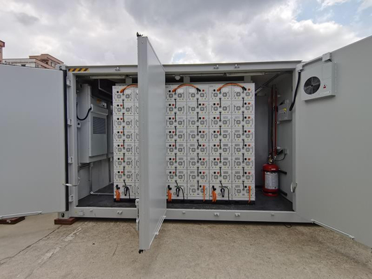 Sistema do armazenamento de energia de BESS 500KWH 1MWH 2MWH do bloco da bateria do li-íon de PINSHENG