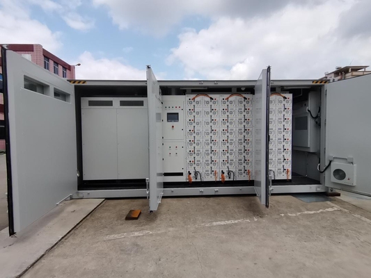Recipiente de Ess 20gp do bloco da bateria de Pinsheng 500KW 1MW Lifepo4 com o inversor híbrido solar