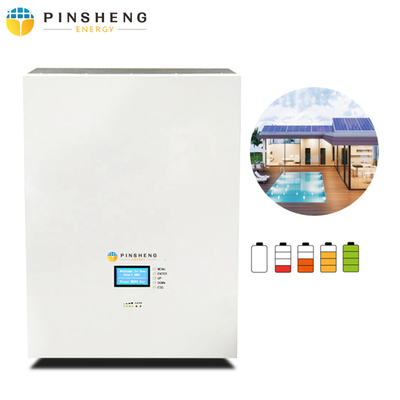 Lítio Ion Battery Pack 48v 100ah da montagem Lifepo4 da parede do armazenamento do poder da energia da casa
