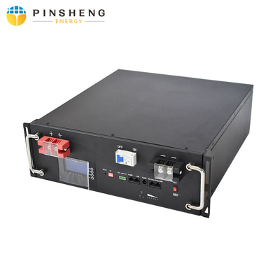Smart BMS 51.2V DC LifePO4 Bateria de célula de ciclo profundo Vida com inversores híbridos