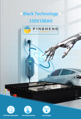 PINSHENG Bateria de lítio de carro elétrico 600v 500v 400v 300v 350v Bateria de íons de lítio 50kwh 100kwh Ev Lifepo4 Bateria Pack