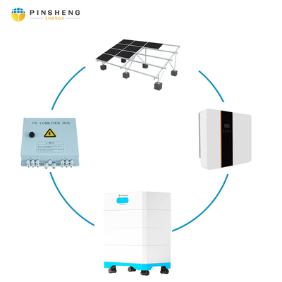 PINSHENG Bateria de lítio 15kWh 51.2V 280Ah 300Ah Casa LiFePO4 Bateria Pacote Bateria de armazenamento de energia solar para uso doméstico
