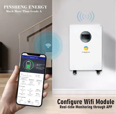 Pinsheng Bateria de Lítio 15kWh 51.2V 280Ah 300Ah Casa LiFePO4 Bateria Pacote Bateria de armazenamento de energia solar