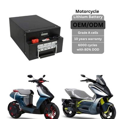 72V 60Ah Lifepo4 Battery Electric Motorbike Battery