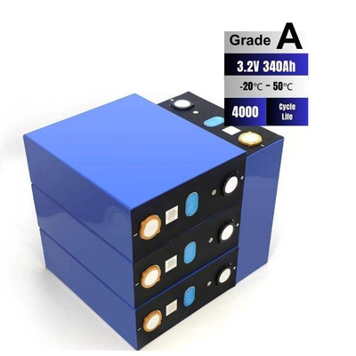 Célula de bateria de fosfato de ferro-lítio de 3,2V 340Ah
