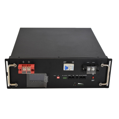 Bateria de armazenamento montada cremalheira de Ion Iron Phosphate 51.2v 100ah do lítio do BIS 5kwh dos CB do CE do UL TUV