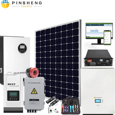 Sistema de energia solar ON GRID OFF GRID 3KW 5KW 10KW 15KW 20kw 30kw para energia solar doméstica