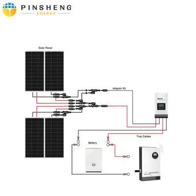Fora do armazenamento completo 5kwh 10kw 8kw da bateria do sistema solar da grade